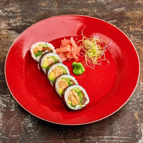 Baked salmon Futomaki Grill