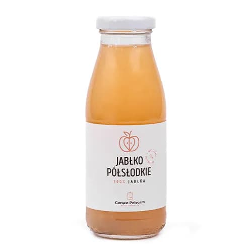 Juice semi-sweet apple 0,25l