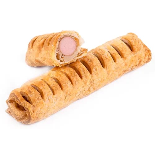 Sausage in puff pastry