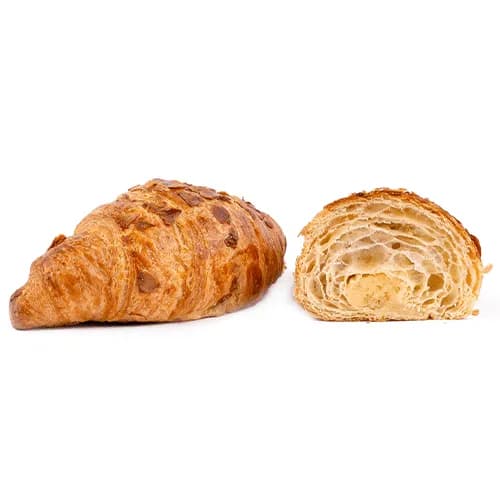Croissant with marzipan
