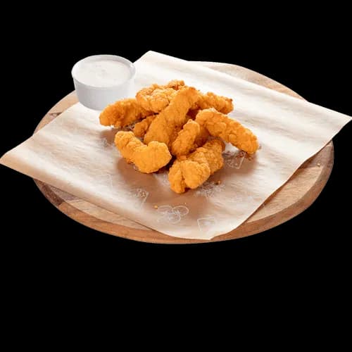 Polędwiczki z kurczaka z sosem czosnkowym