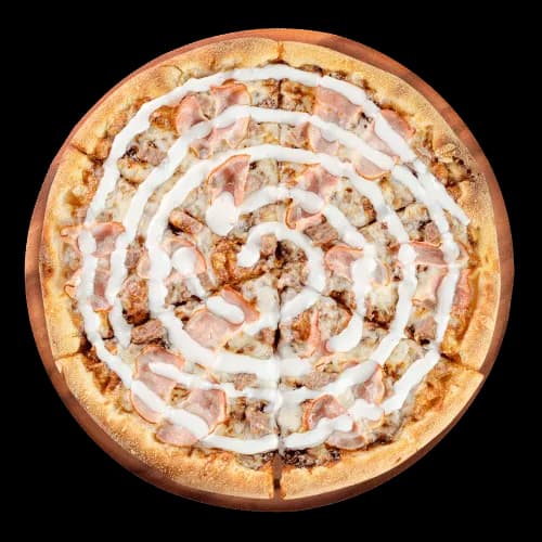 Pizza BBQ Bacon Burger