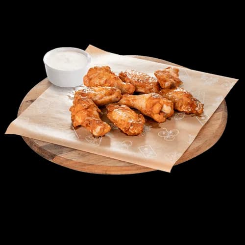 Chicken Wings z sosem czosnkowym