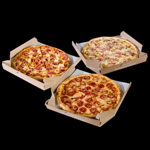 Trio Deal - 3x duża pizza 36,98 zł/szt.