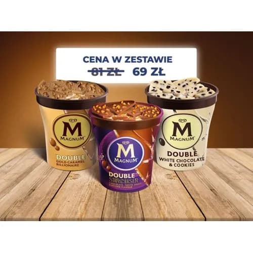 Zestaw 3 kubków MAGNUM