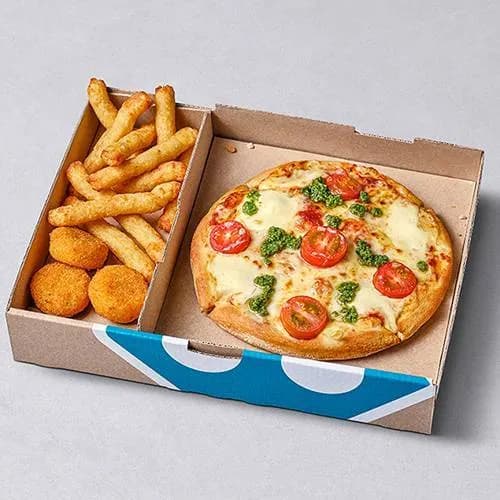 Pizza Caprese + 2 Optionen