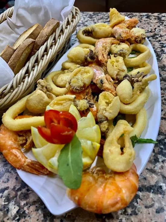 Fischplatte Misto Fritto