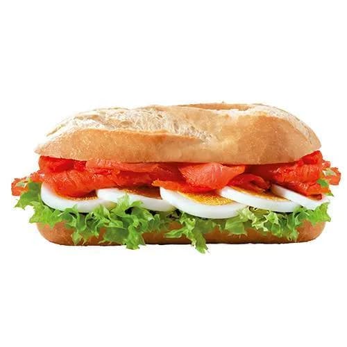 Seelachs-Ei-Baguette