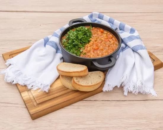 Veganer Bulgarischer Bohneneintopf