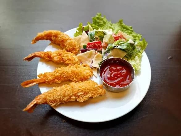 Krewetki w Tempurze (4 sztuki)