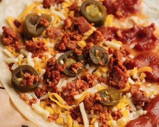 Quesadilla z chorizo