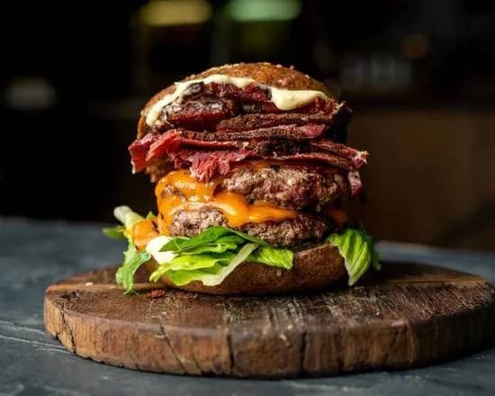 KETO Smash Pastrami Burger