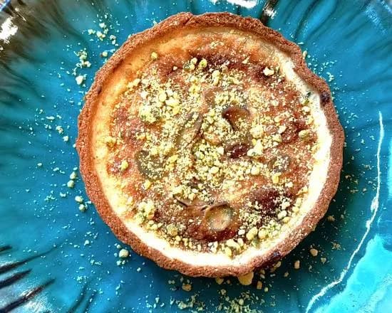 Keto tartaletka z pistacjami