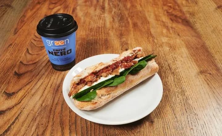 Bagietka Wyborna + Americana Średnia