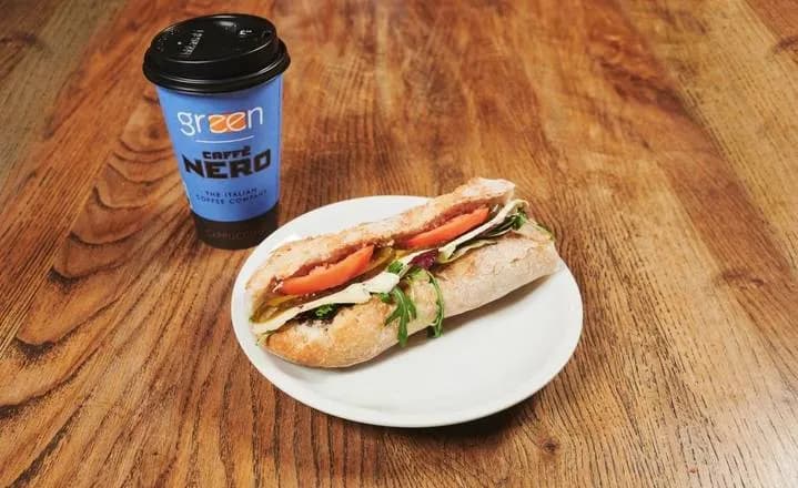 Bagietka Firmowa + Latte Duze