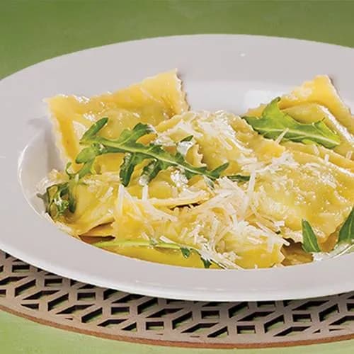 Ravioli ze szparagami