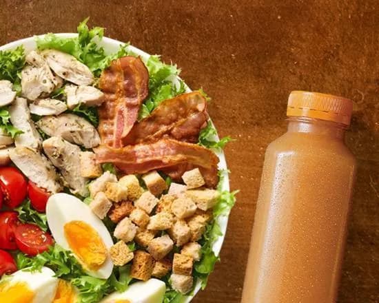 Sałatka Cezar + Sok