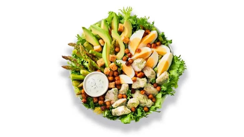 Sałatka Szparagowy Cezar