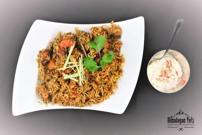 Zestaw Biryani z Kurczakiem