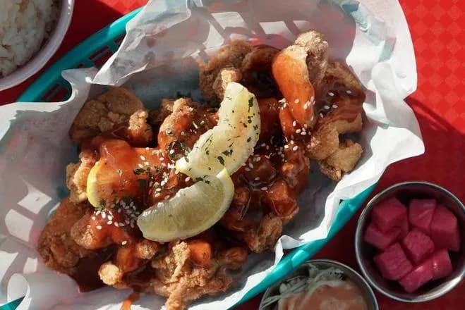 Sweet Lemon chicken : YAM YAM