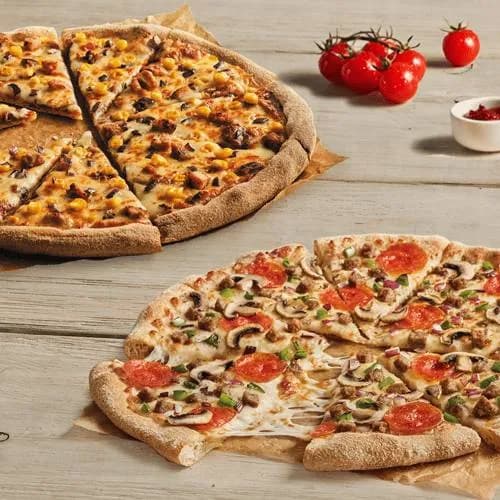 2 X DUŻA PIZZA: 42,49/SZT.