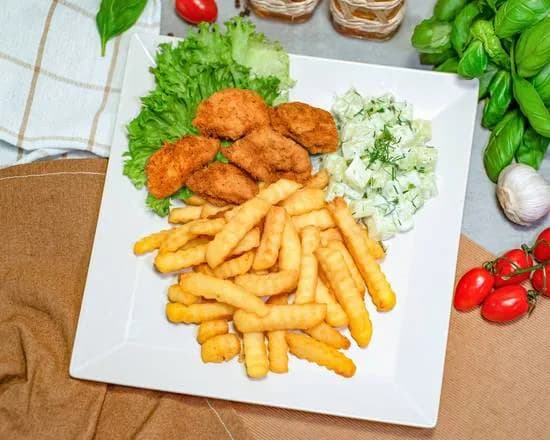 Nuggetsy z Frytkami