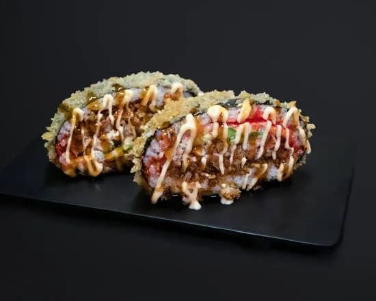 Sushi Burger z Grillowanym Łososiem