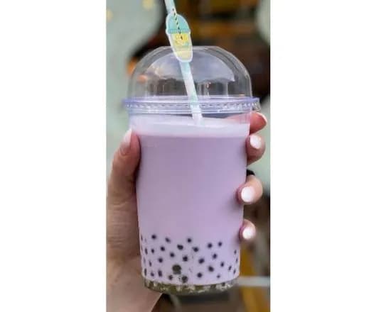 Bubble tea zielona o smaku mango