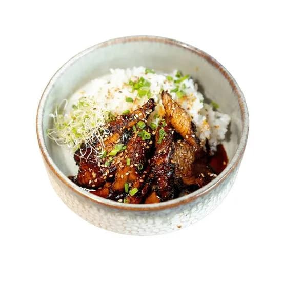 Unadon (węgorz teriyaki)