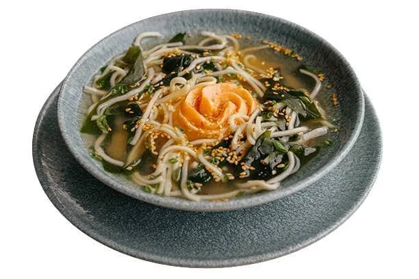Zupa Miso Shiru Salmon
