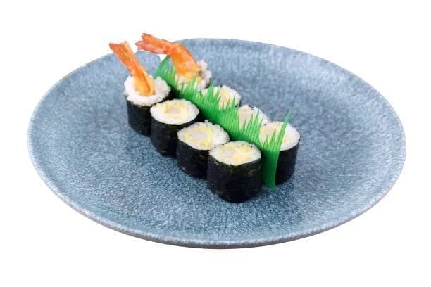 Hosomaki z krewetką w tempurze