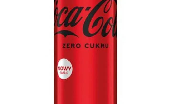 Cola zero puszka