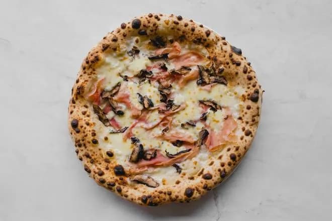 Pizza Cotto e Funghi