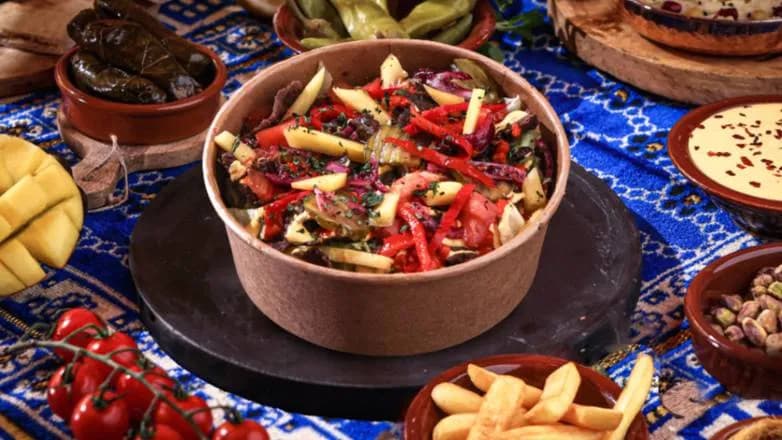 Mangos - BOWL (jak sałatka + Frytki)