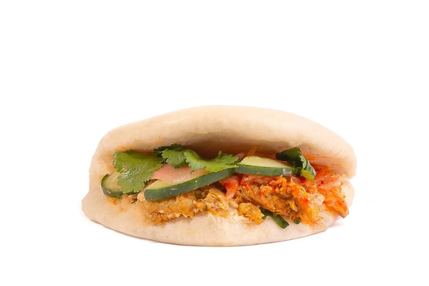 Bao z qurczakiem wegańskim