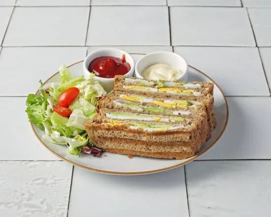 Boczek + awokado + jajko