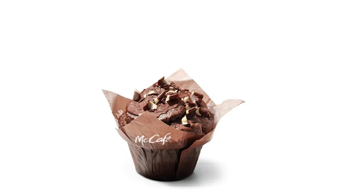 Schoko Muffin mit kakaohaltiger Fettglasur