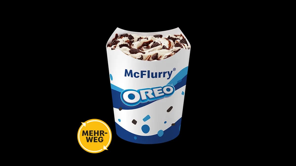 McFlurry® Original OREO® Schoko-Sauce Mehrweg