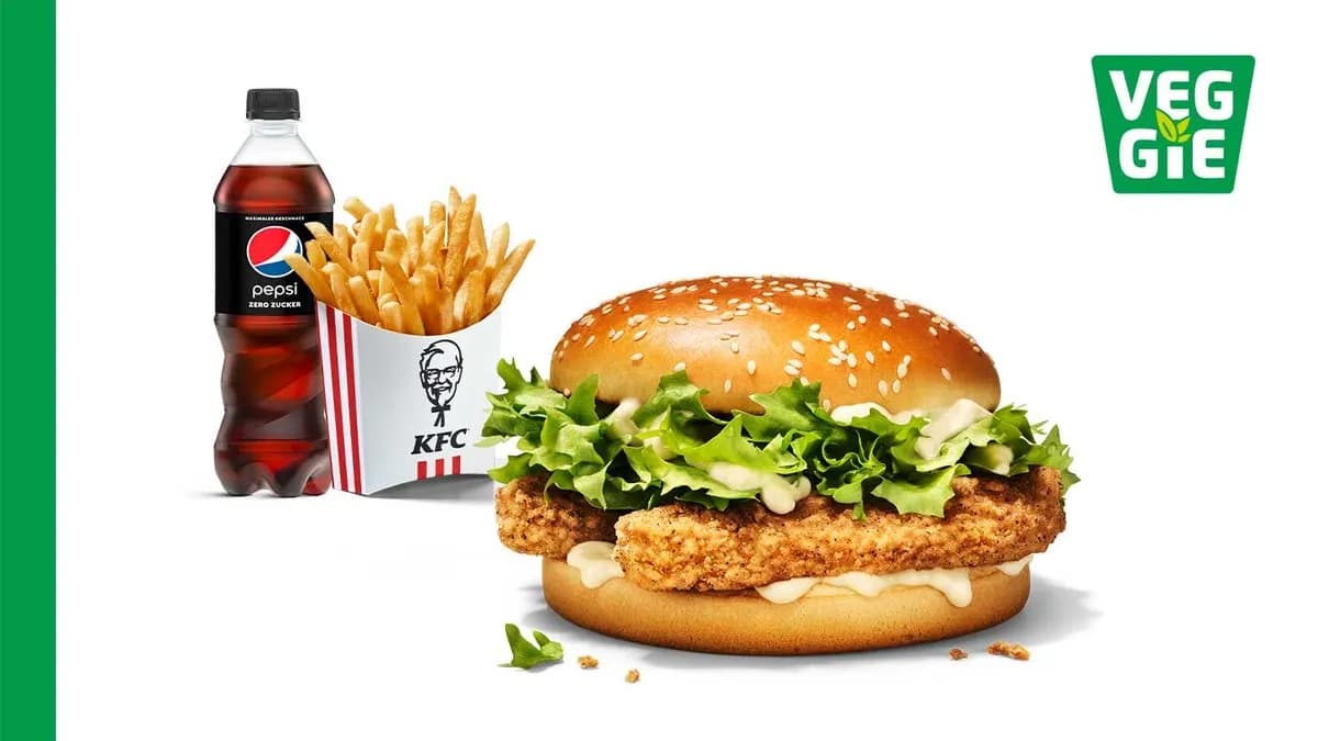 Classic Veggie Burger Menü