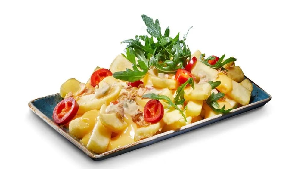 Chili-Cheese Fritten