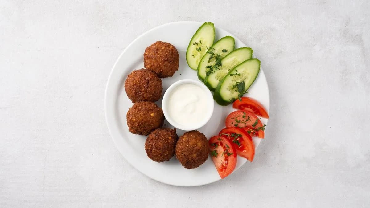77. Falafel Plate