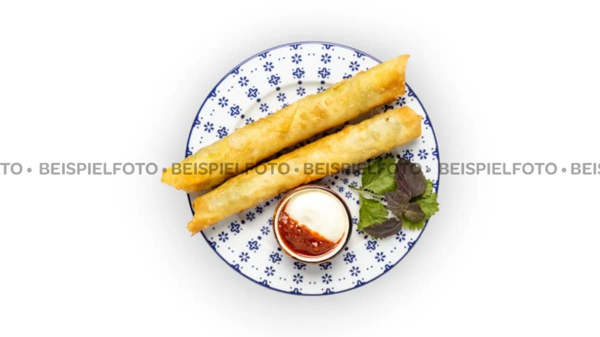 37. Börek with Skewered Meat and Pizza Cheese