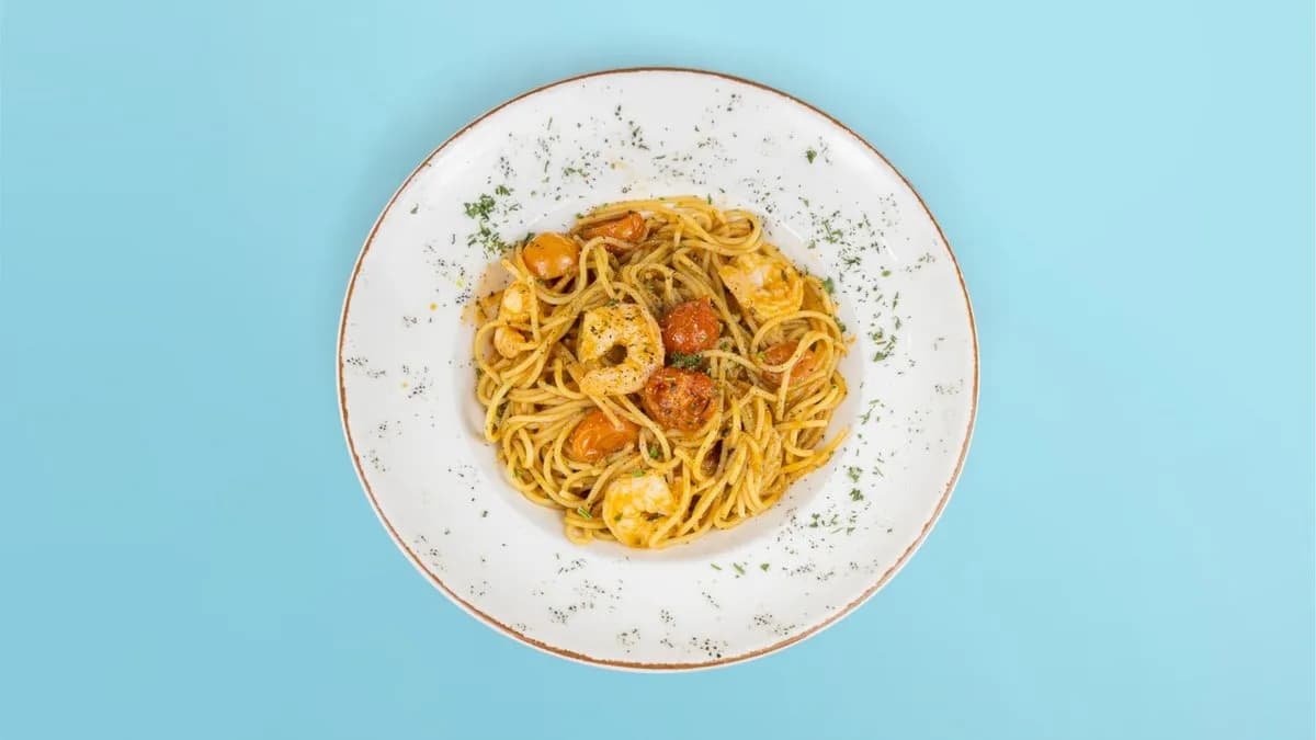 55. Spaghetti Gamberi