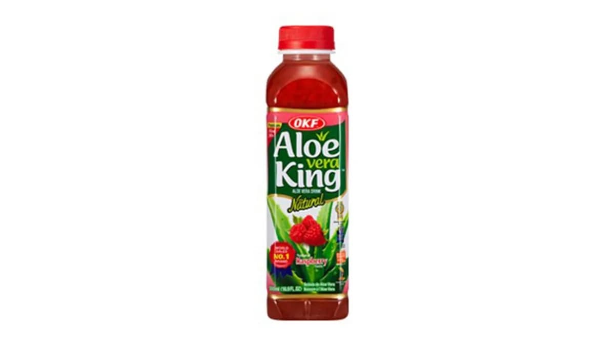 OKF Aloe Vera King Raspberry 0,5l