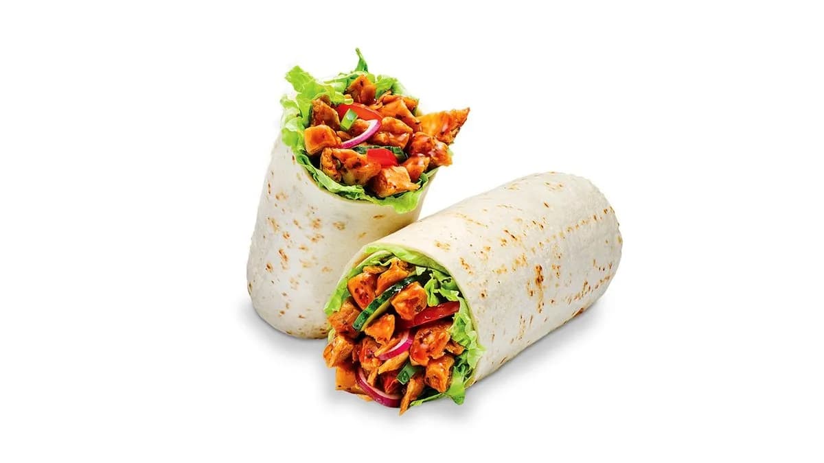 Plant-Based Chicken Teriyaki Wrap