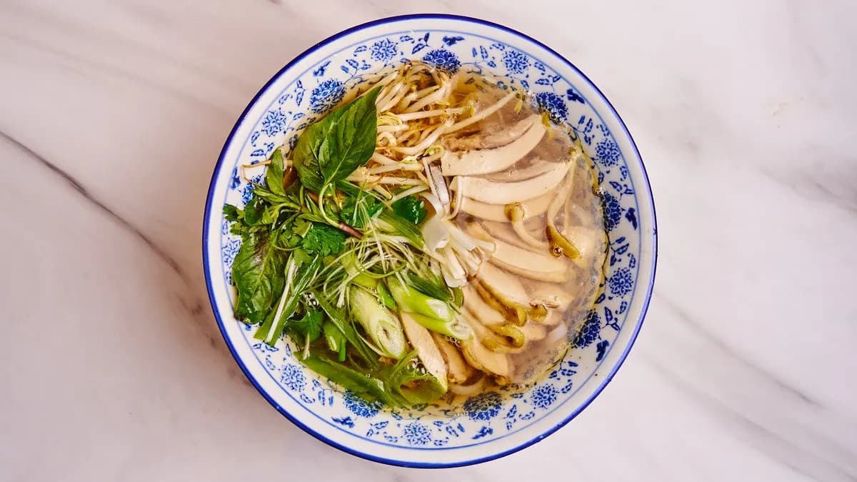 28. Phở Gà Soup