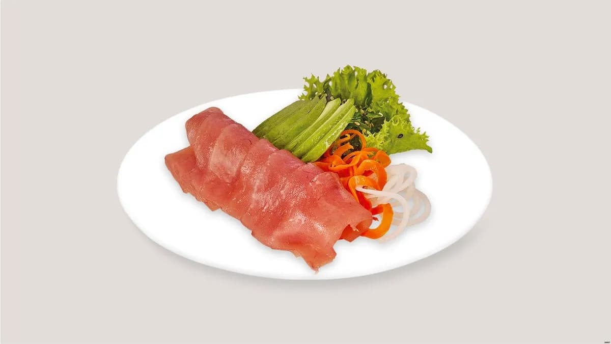 74. Maguro Avocado Sashimi