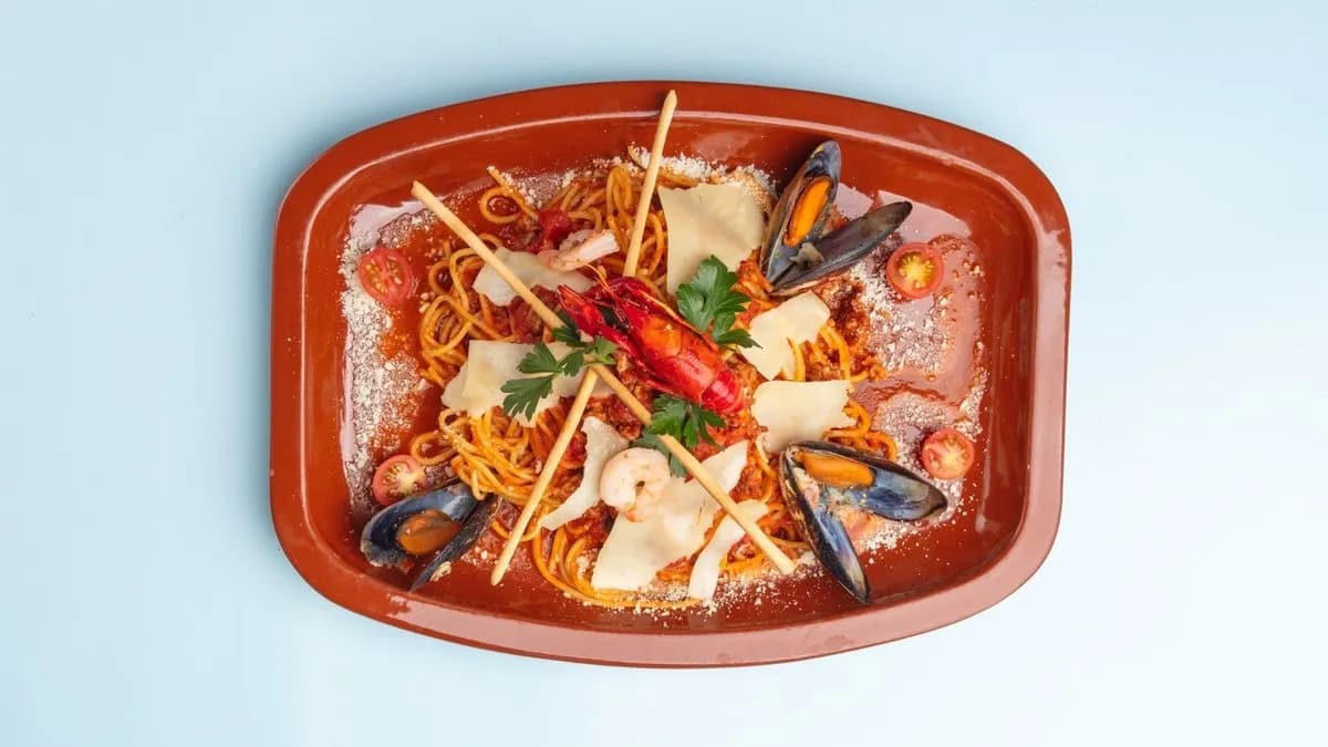 213. Pasta ai Frutti di Mare