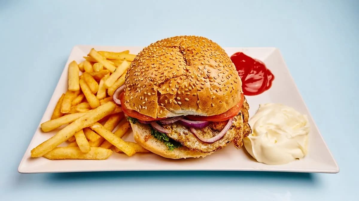 22. Egg Cheeseburger