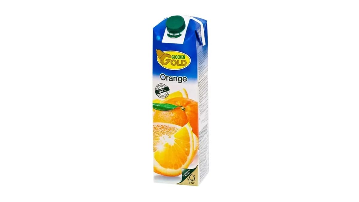 Glockengold Orange Juice 100% 1.0l